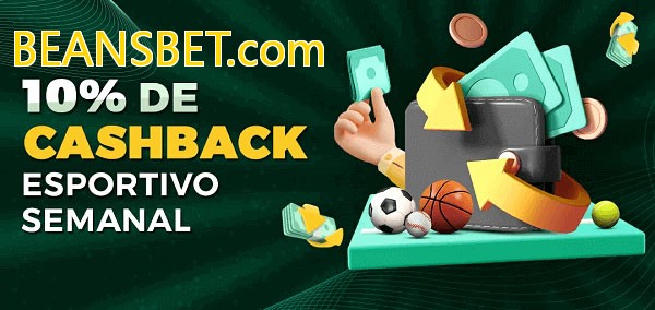 10% de bônus de cashback na BEANSBET.com